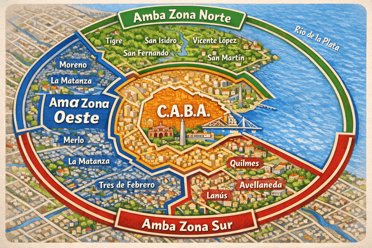 Zonas de envío